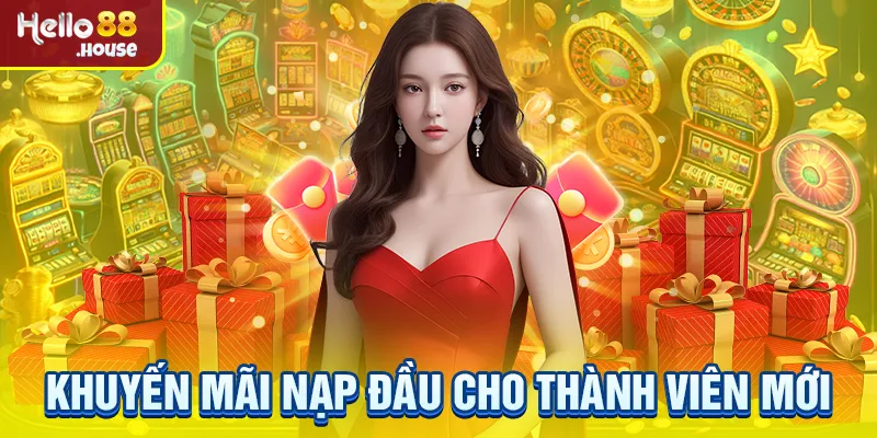 Khuyến mãi nạp đầu siêu hời cho hội viên Hello88